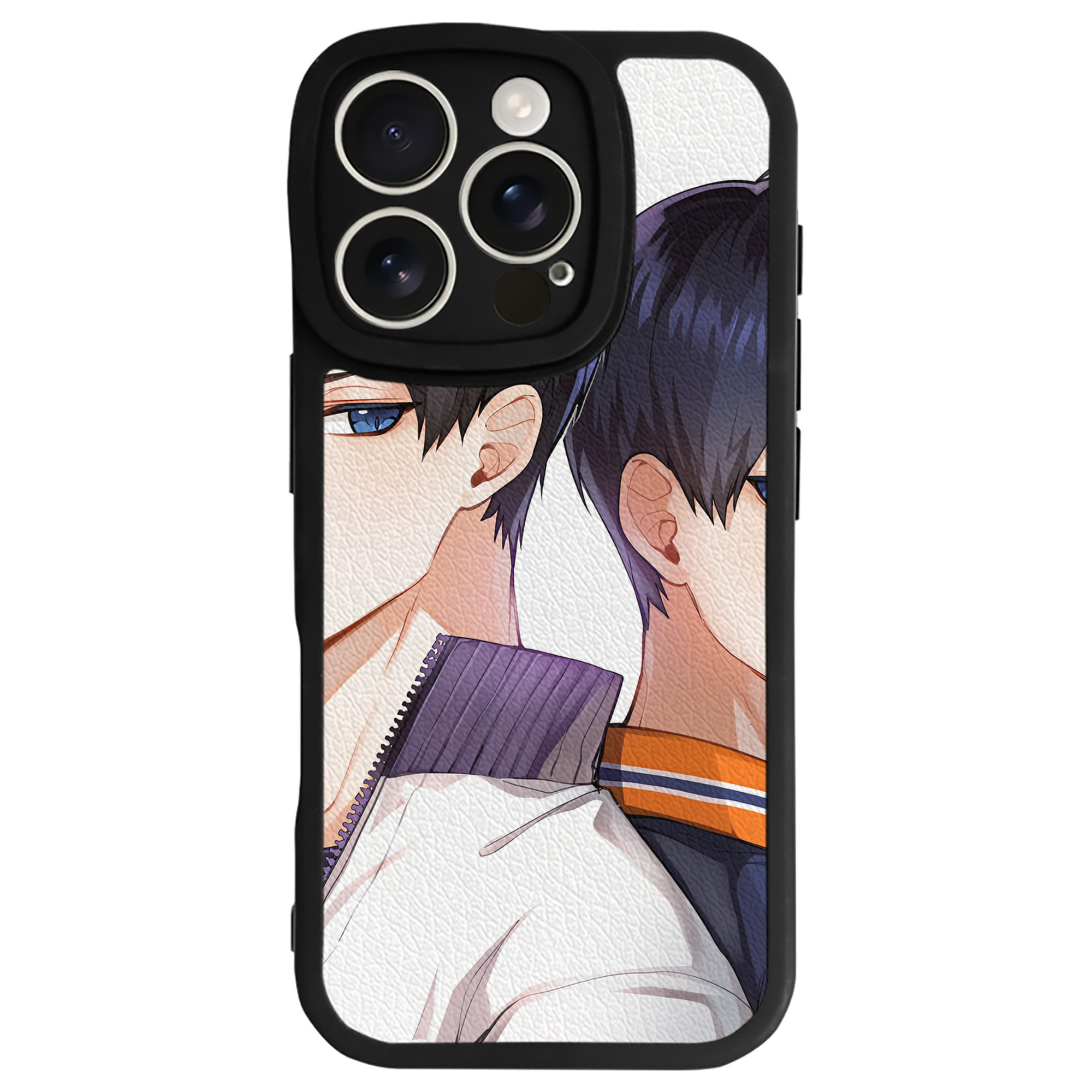 （画像用） ハイキュー!! Haikyu!! 【iPhone 16シリーズ対応】シリコンスマホケース（レザー調） 材質：シリコン